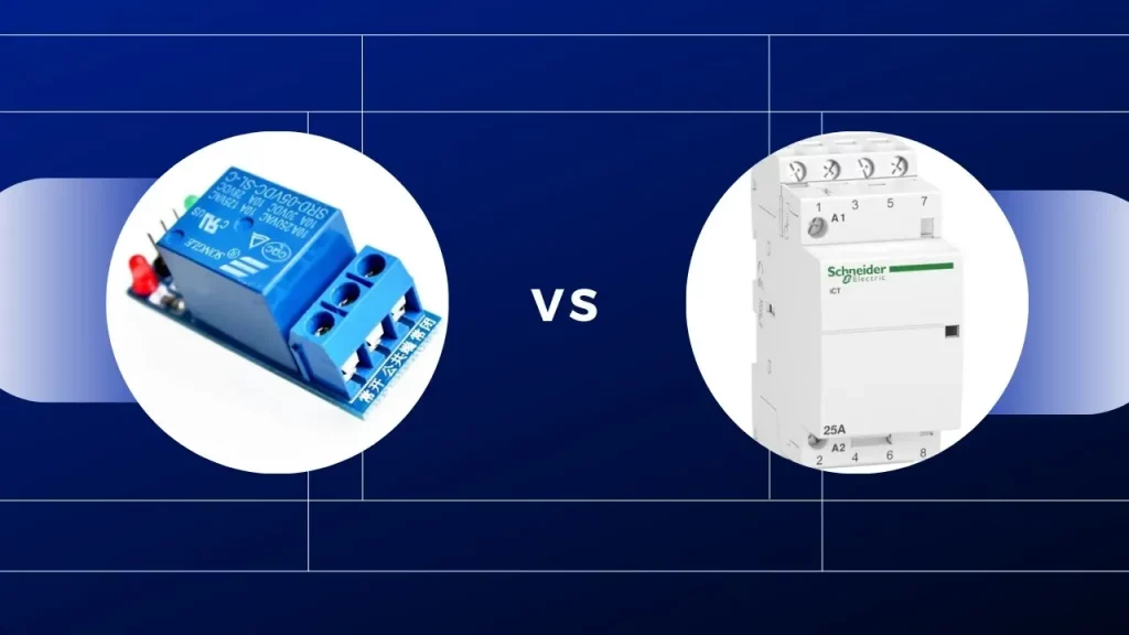Relay vs Contactor
