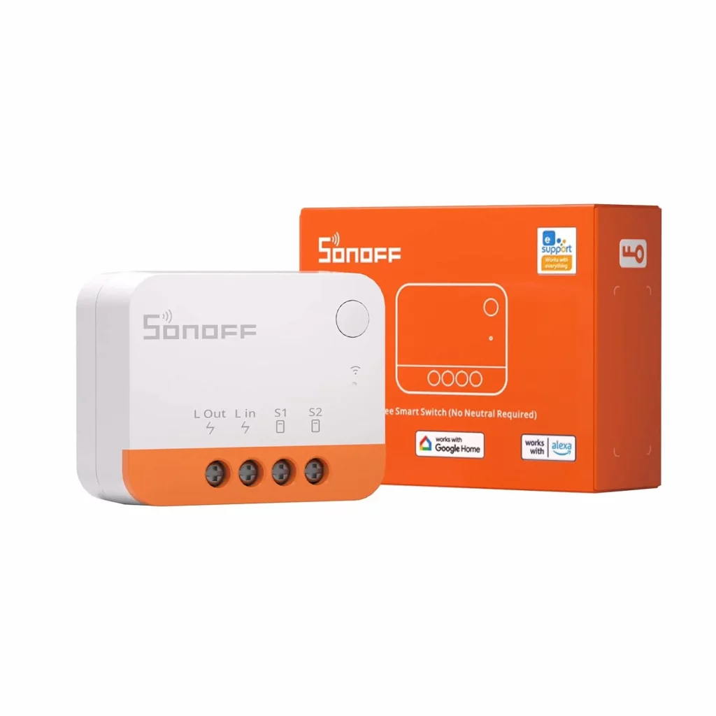 Sonoff ZBMINIL2 interruptor Zigbee sin neutro