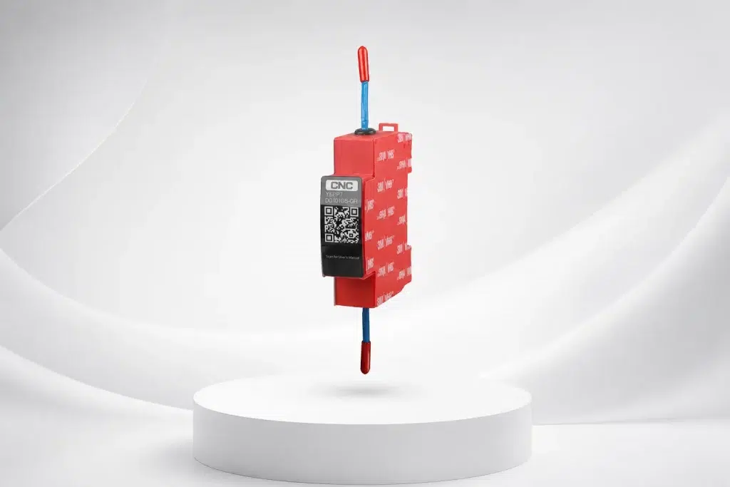 Extintor de aerosol automático YCFP7 instalado en cuadro eléctrico